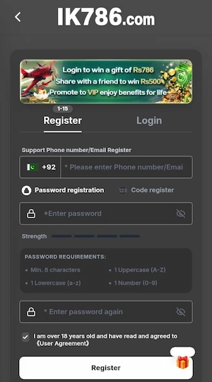 IK786 Game